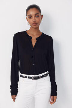 Cortefiel Chaqueta b&aacute;sica punto