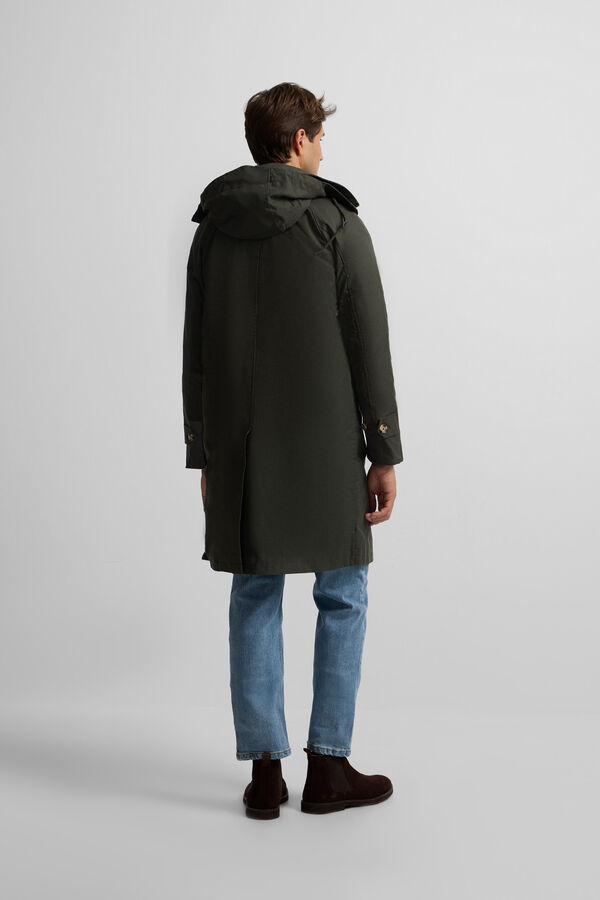 Silbon Gabardina Verde oscuro
