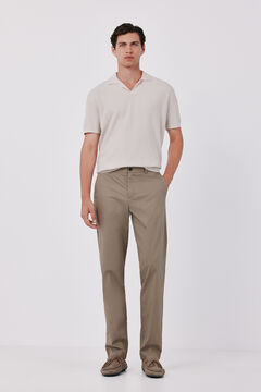 Cortefiel Chino print regular