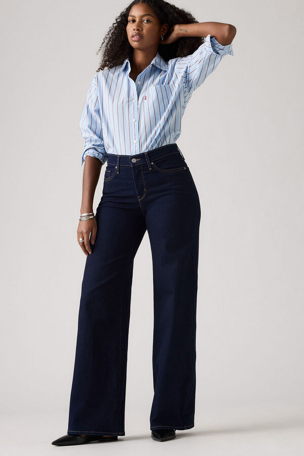 Levi's Shaping Wide Leg jeans 318&trade; Navy