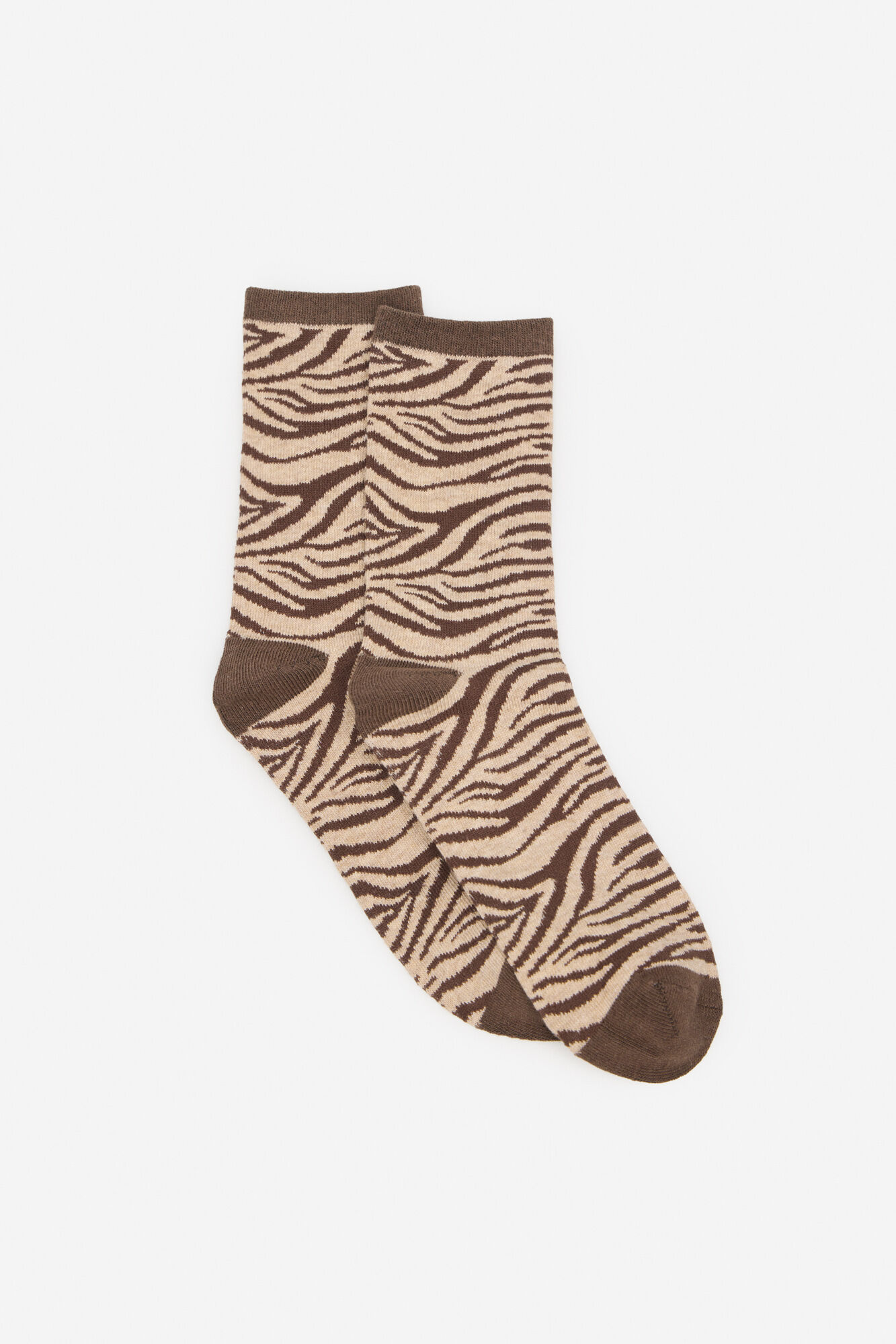 Cortefiel Calcetin largo cebra