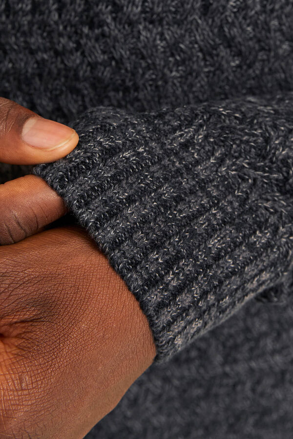 Jack & Jones Textured jumper Black