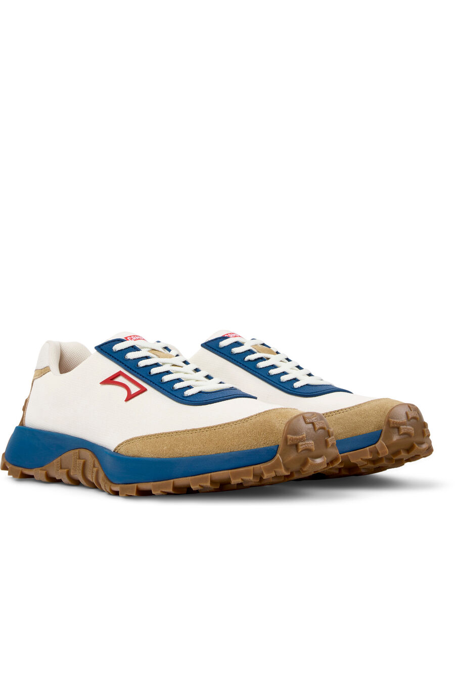 Zapatillas de tejido y nobuk hombre