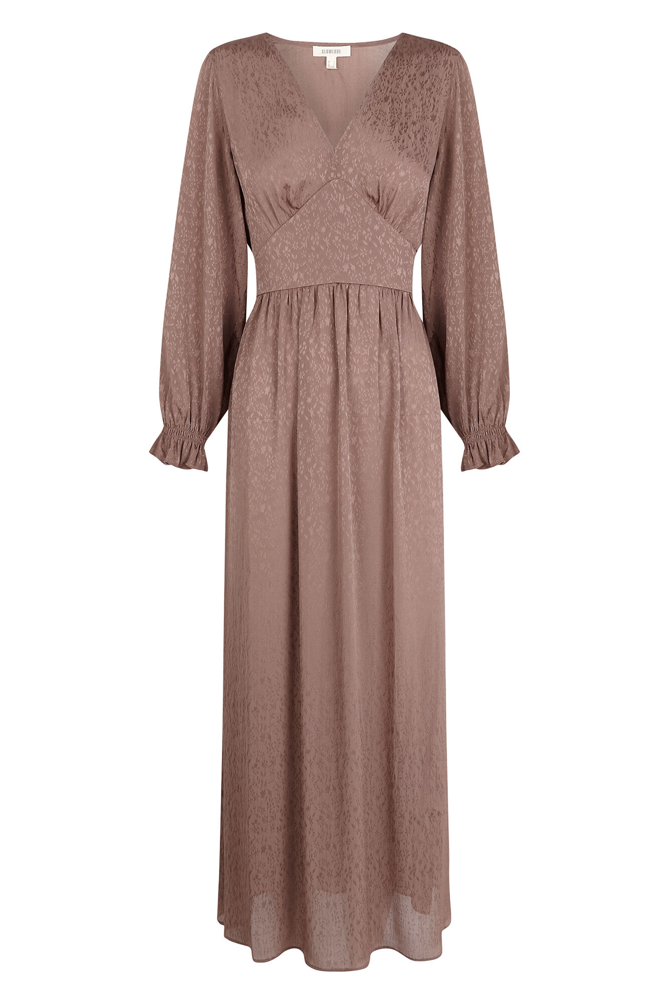 Slowlove Vestido fluido jacquard