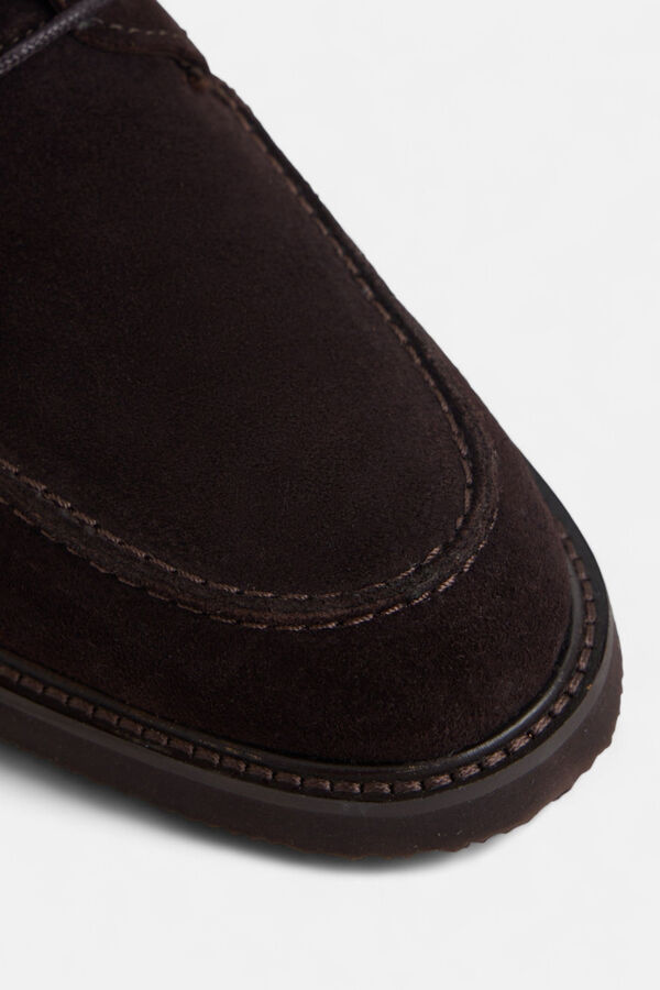 Silbon Zapato cl&aacute;sico serraje Marr&oacute;n