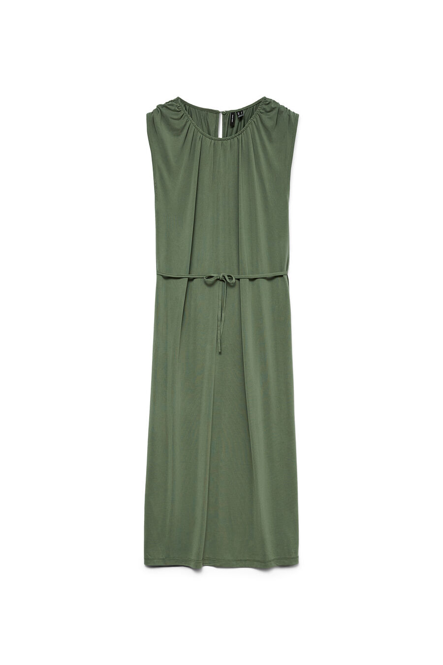 Vestido 7/8 sin mangas