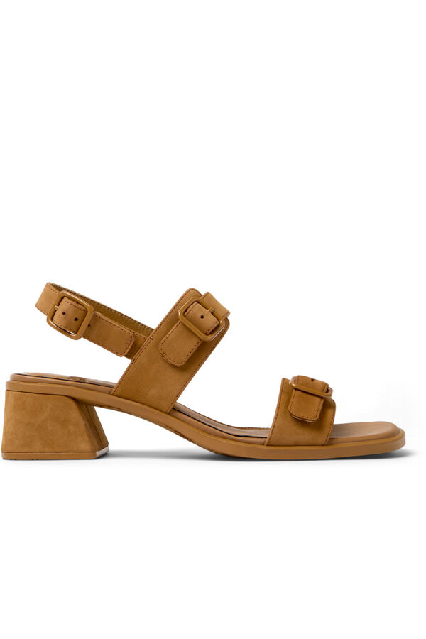Camper Sandalias de piel mujer Marr&oacute;n