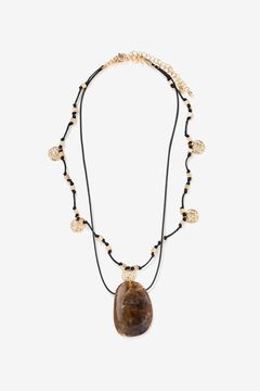 Vilanova Colar boho com pedra