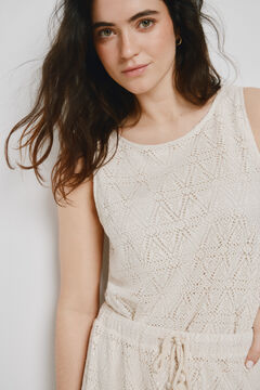 Vero Moda Top de crochet sem mangas