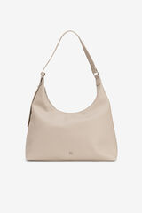 Vilanova Bolso de Hombro Efecto Piel Beige