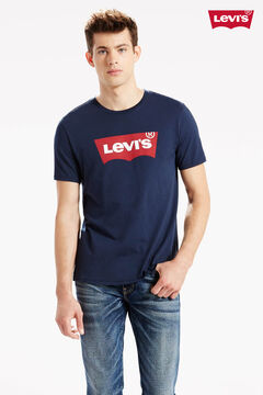 Cortefiel Camiseta Levi's® clásica logotipo en el centro Azul
