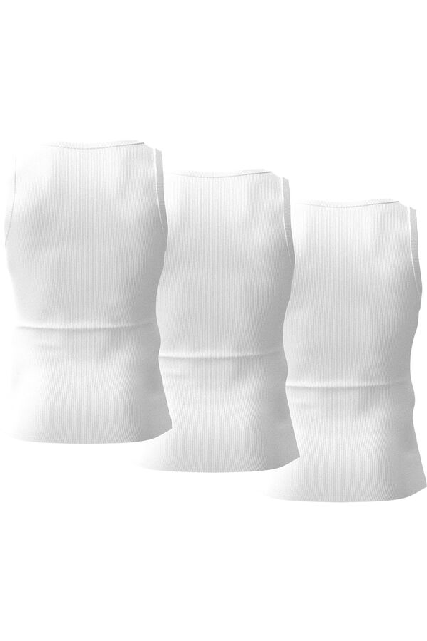 HUGO Pack 3 camisetas White