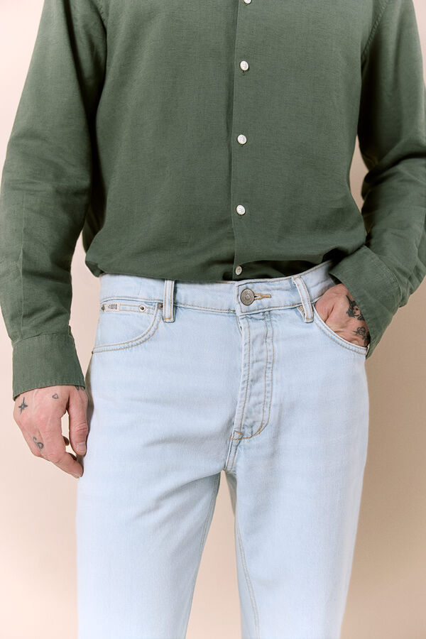 OOTO Pantal&oacute;n vaquero new straight fit Azul Claro