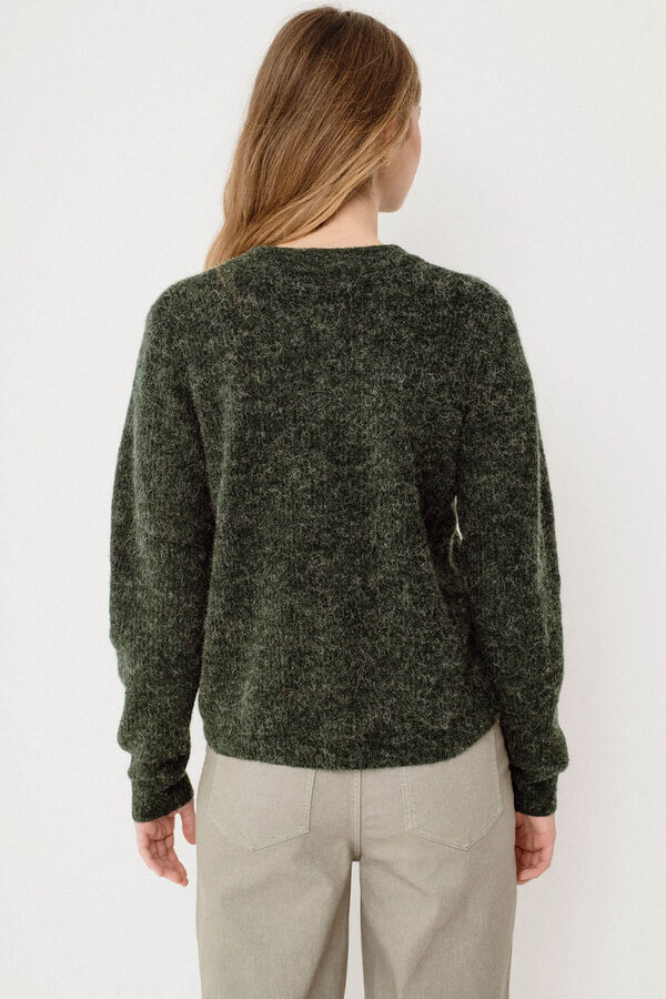 Vila C&aacute;rdigan botones joya Turquesa