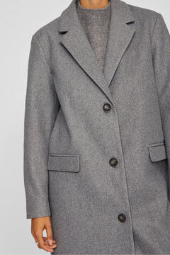 Vila Abrigo largo de pa&ntilde;o con solapas