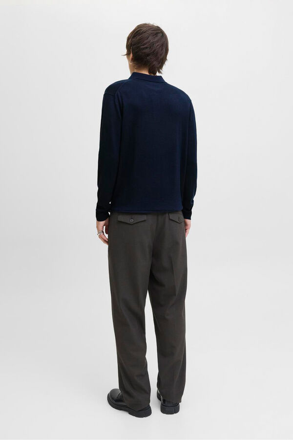 Jack & Jones Jersey polo regular fit Azul marino