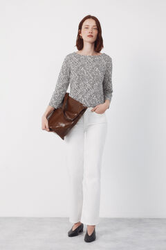 Cortefiel Camiseta b&aacute;sica escote barco