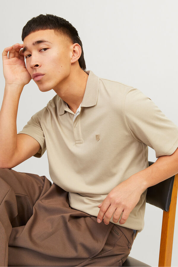 Jack & Jones Polo clássico Tostado