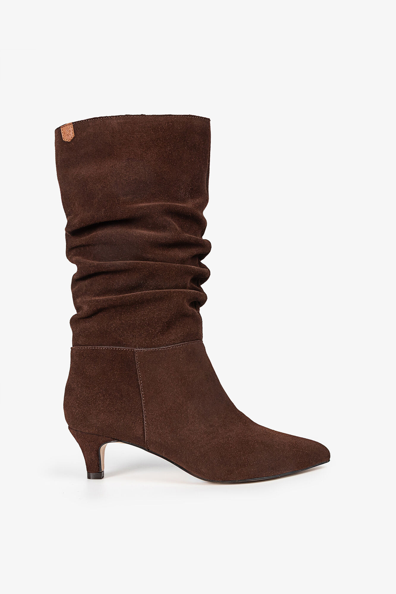 Popa Botas feminina de camur&ccedil;a Nirvana