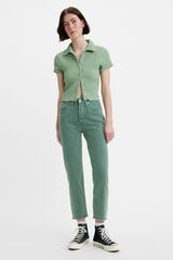 Cortefiel Jeans 501® Crop Verde