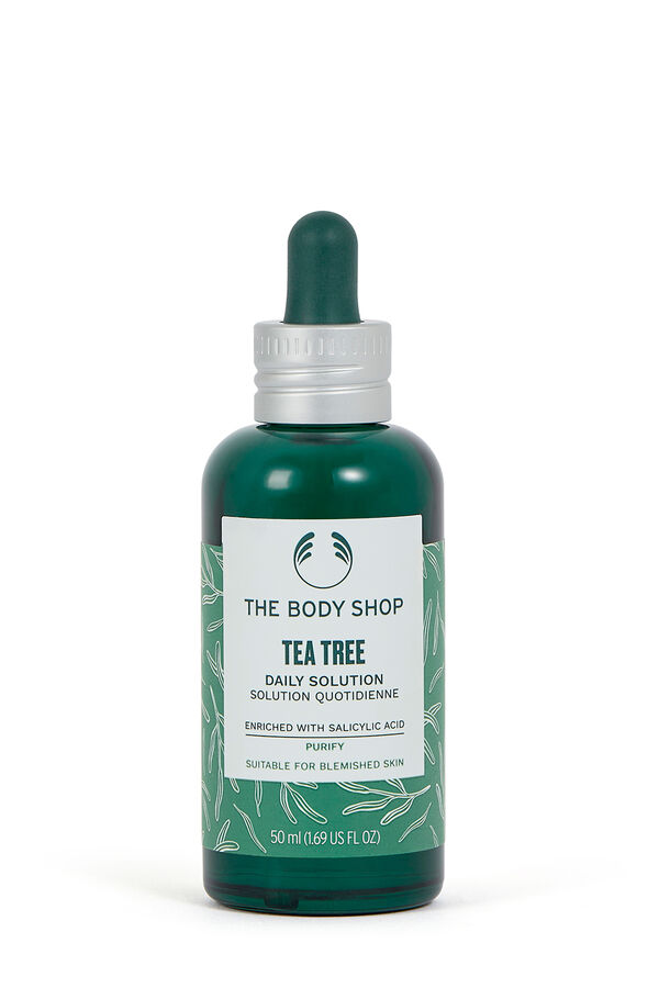 The Body Shop Solu&ccedil;&atilde;o anti-manchas di&aacute;ria de Tea Tree 50ml Multicolorido