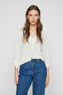 Vila Blusa de manga media