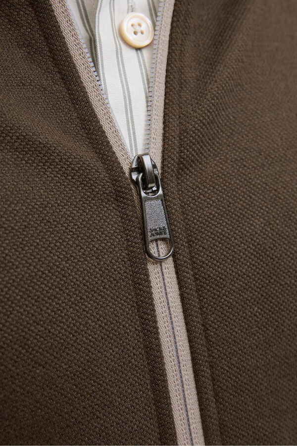 Jack & Jones Lightweight bomber jacket Dark brown