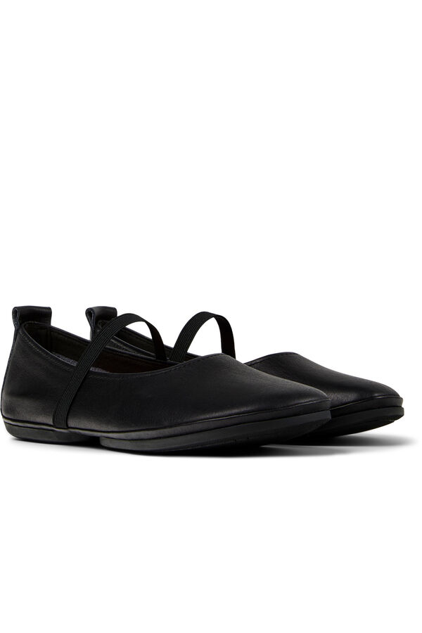 Camper Women's leather ballet flats Black