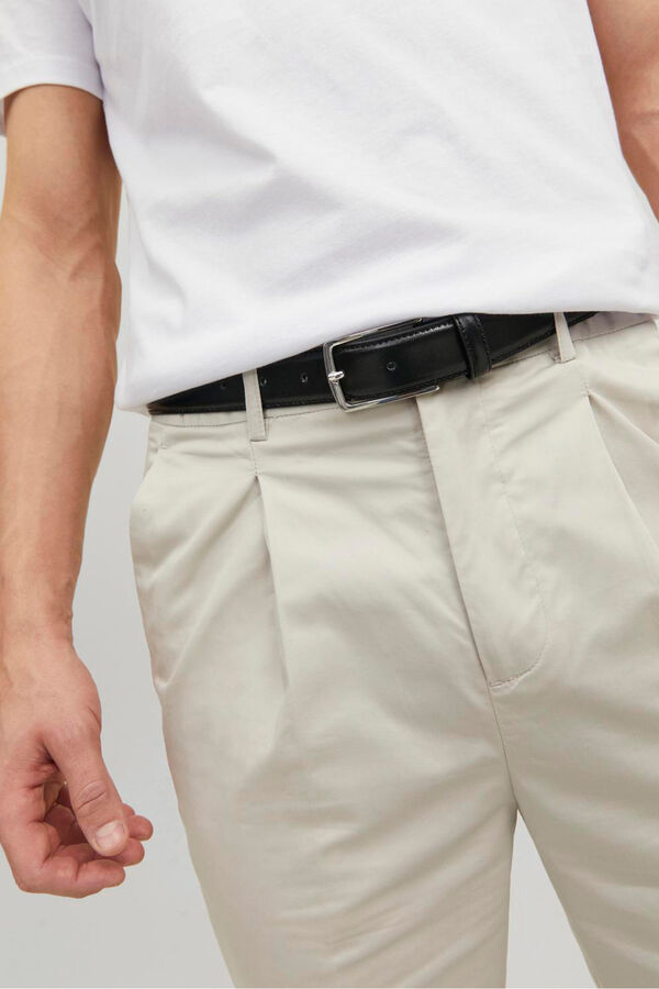 Jack & Jones Leather belt Black