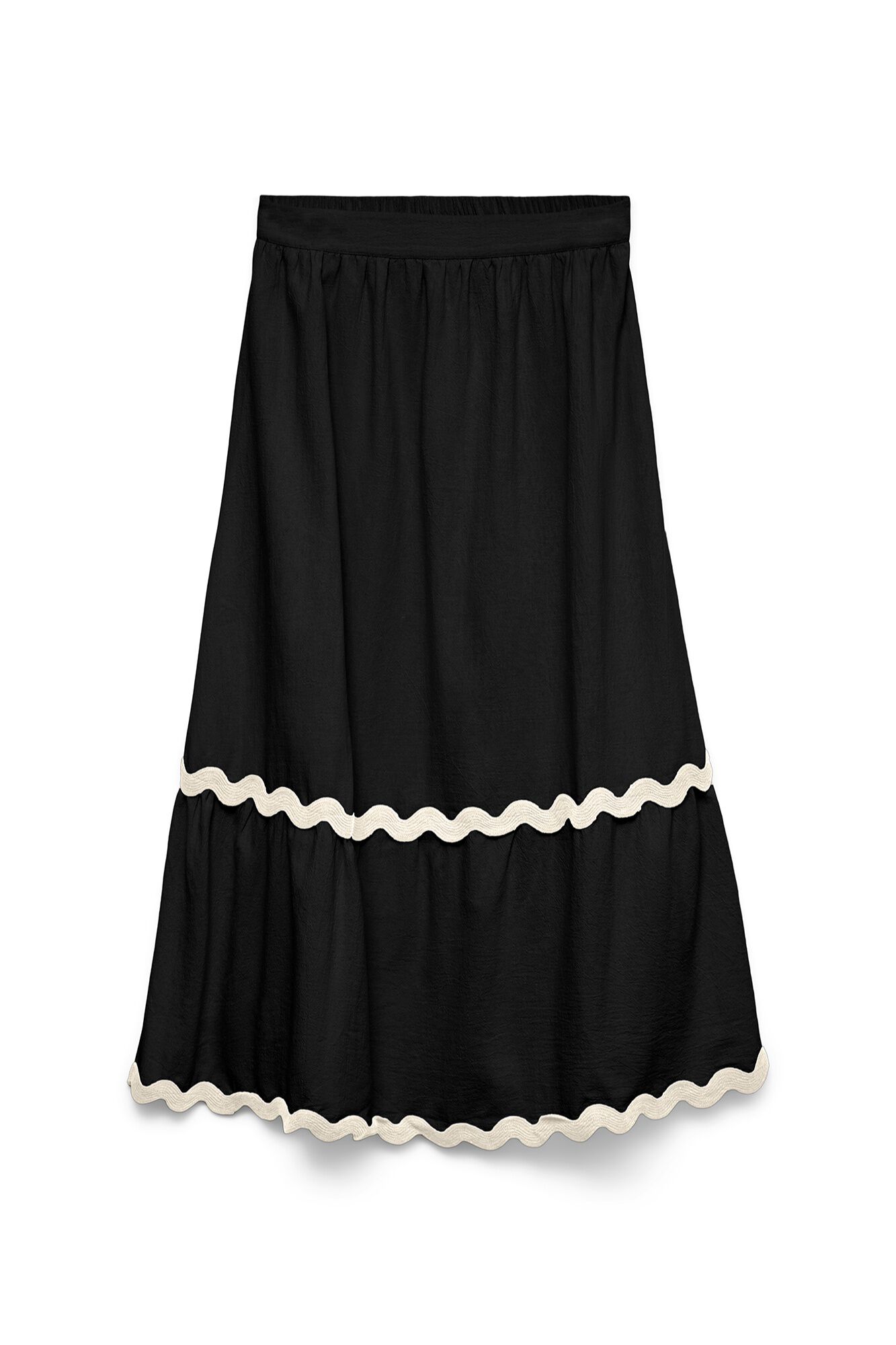Vero Moda Falda larga detalles bordados