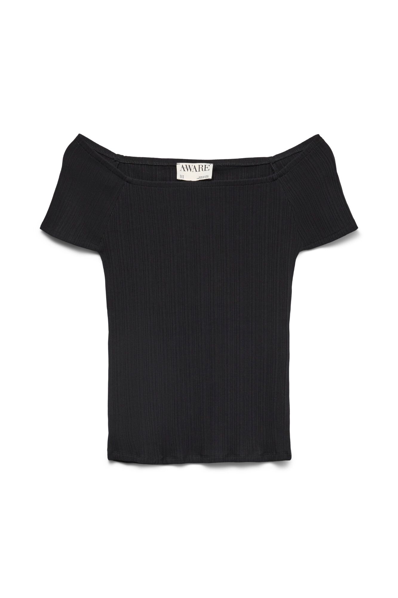 Vero Moda Top de manga corta escote barco