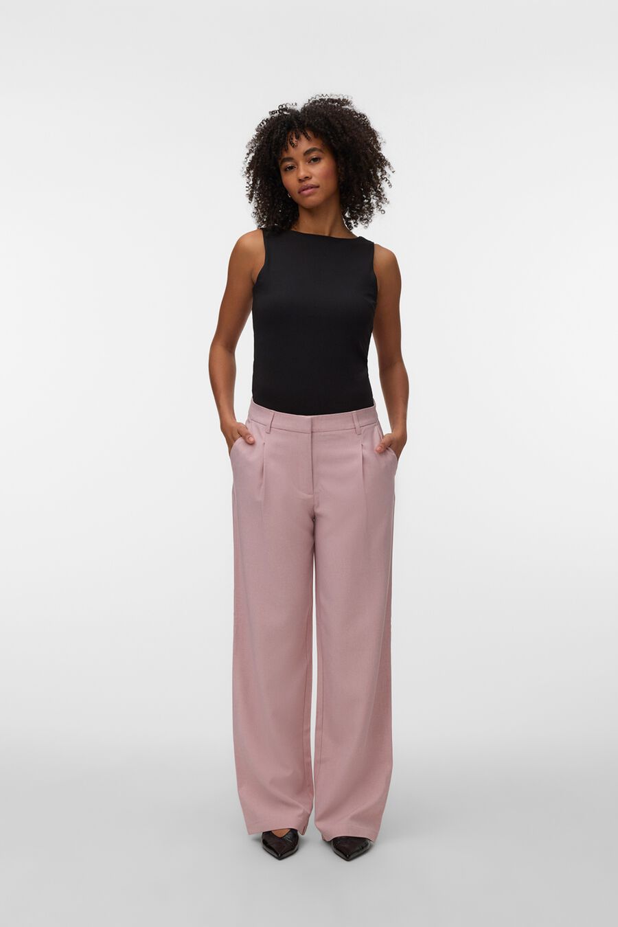 Pantalón wide leg de vestir