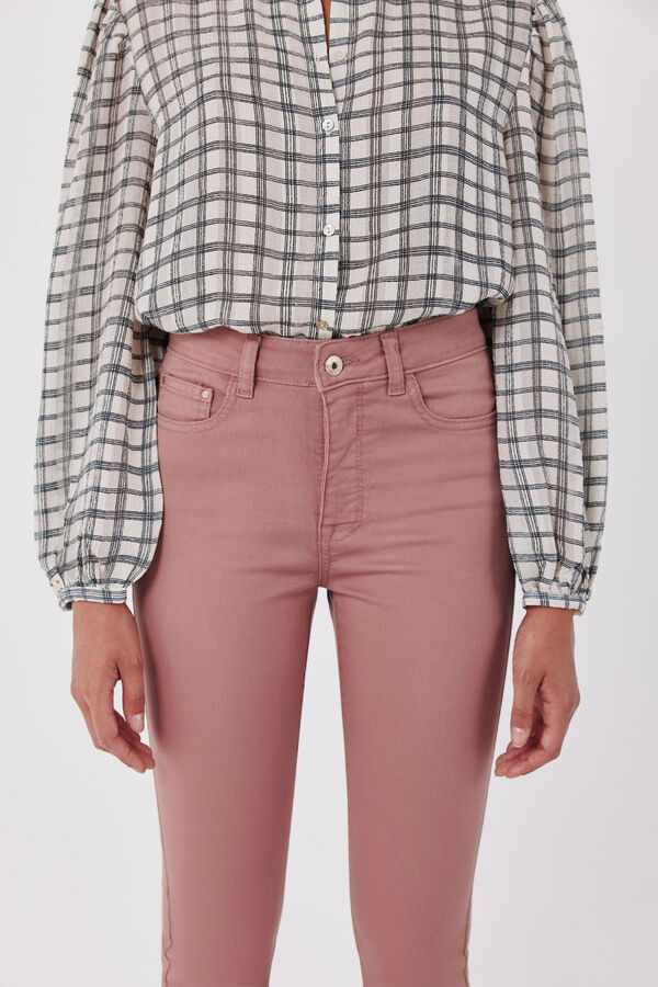 Cortefiel Jeans Sensational Pitillo Color Rosa