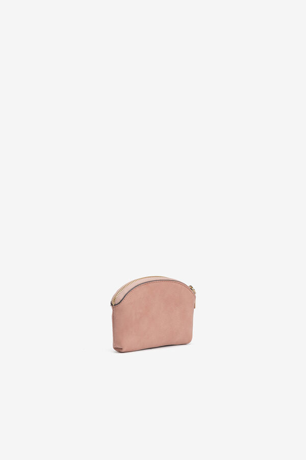 Vilanova Perforated leather effect bag Pink