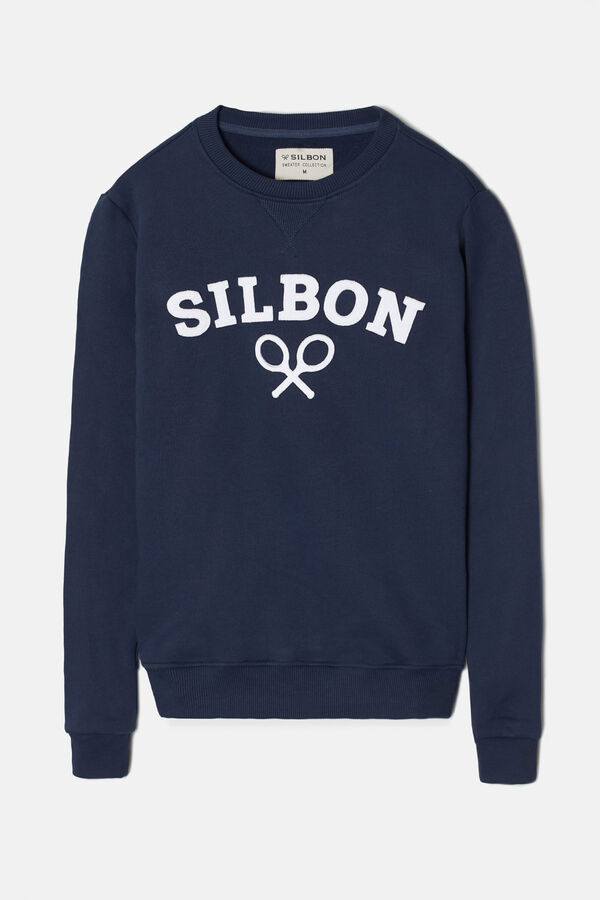 Silbon Sudadera silbon raqueta Azul marino