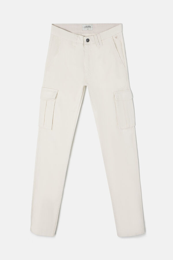 Silbon Pantal&oacute;n sport cargo casual Grey