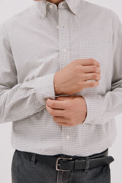 Cortefiel Camisa cuadros popel&iacute;n