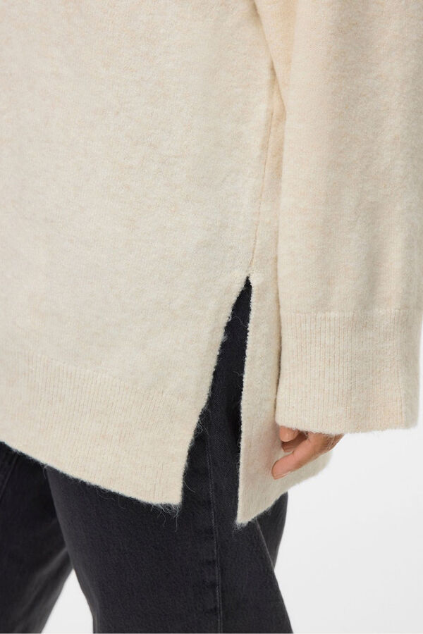 Vero Moda Curve Jersey cuello pico Curve Piedra