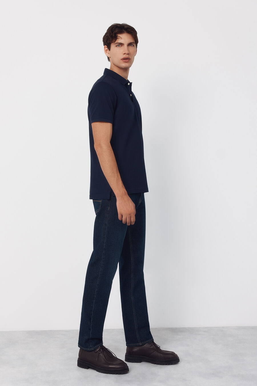 Polo básico piqué slim