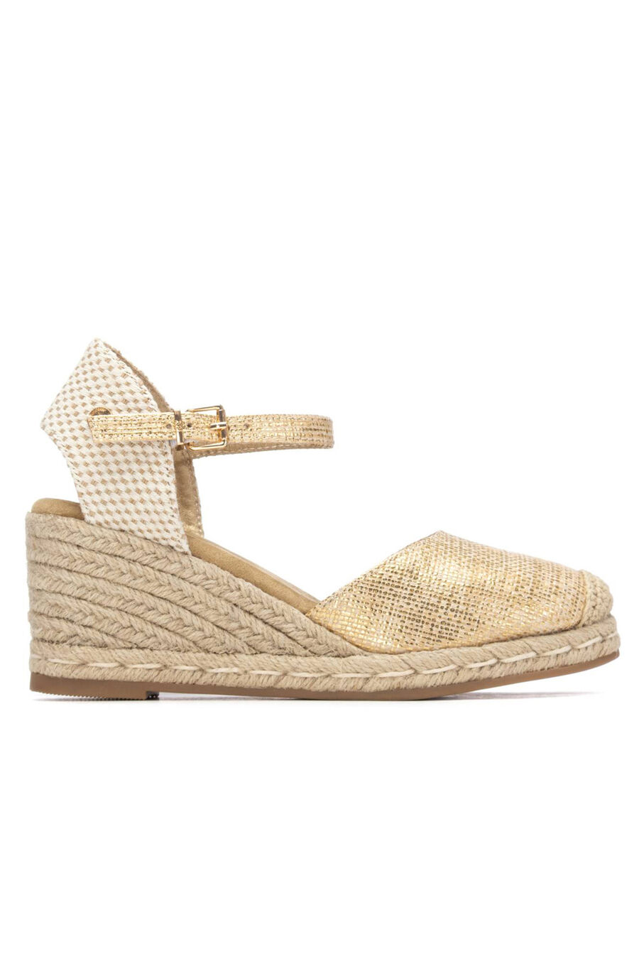 Alpargata cuña yute señora