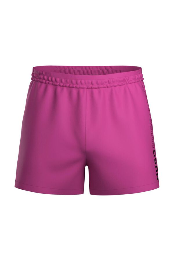 HUGO Ba&ntilde;ador con logo Rosa