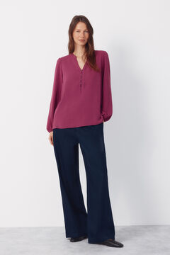 Cortefiel Blusa mao botones