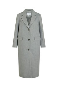 Vila Abrigo largo de pa&ntilde;o con solapas