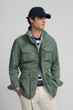 Silbon Parka military garment dye