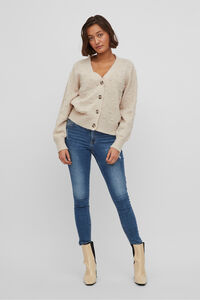 Vila C&aacute;rdigan con perlas de punto