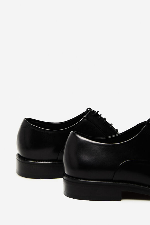 Cortefiel Lace-up dress shoe Black