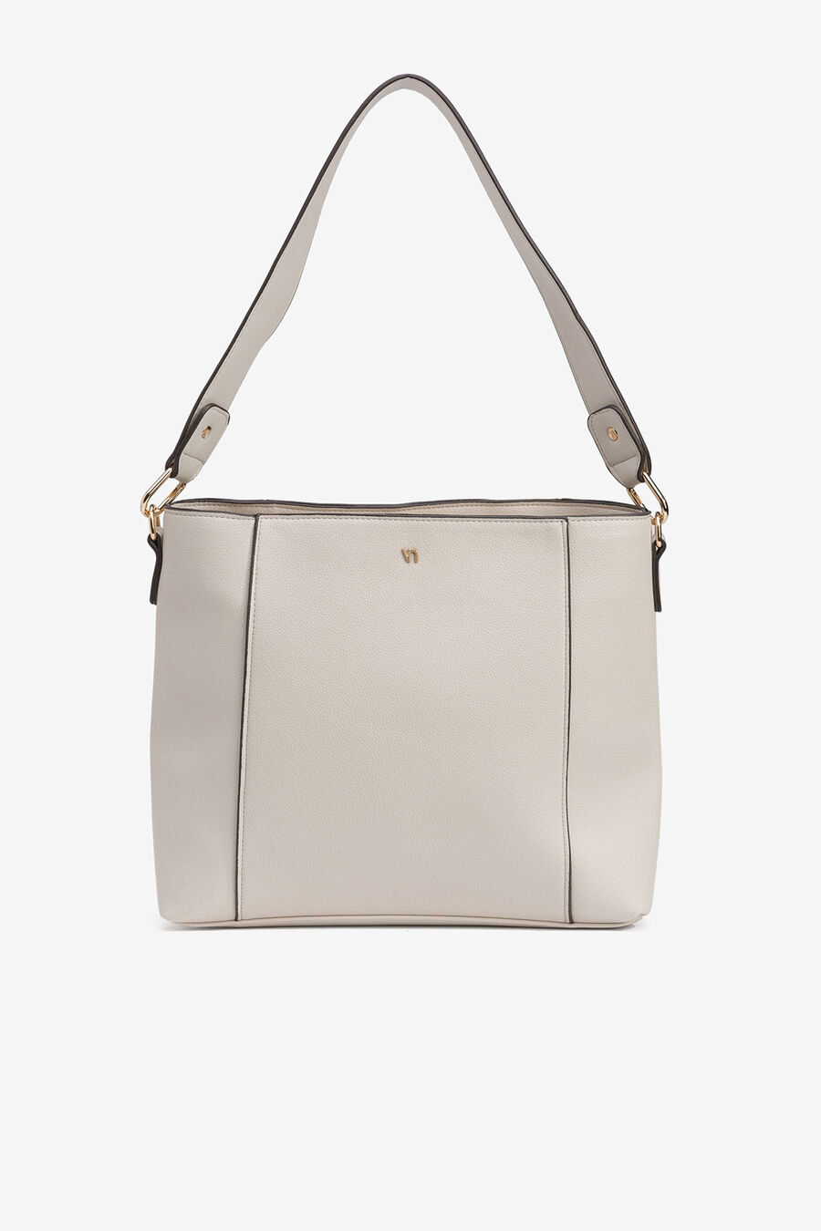 Bolso de Hombro Efecto Piel