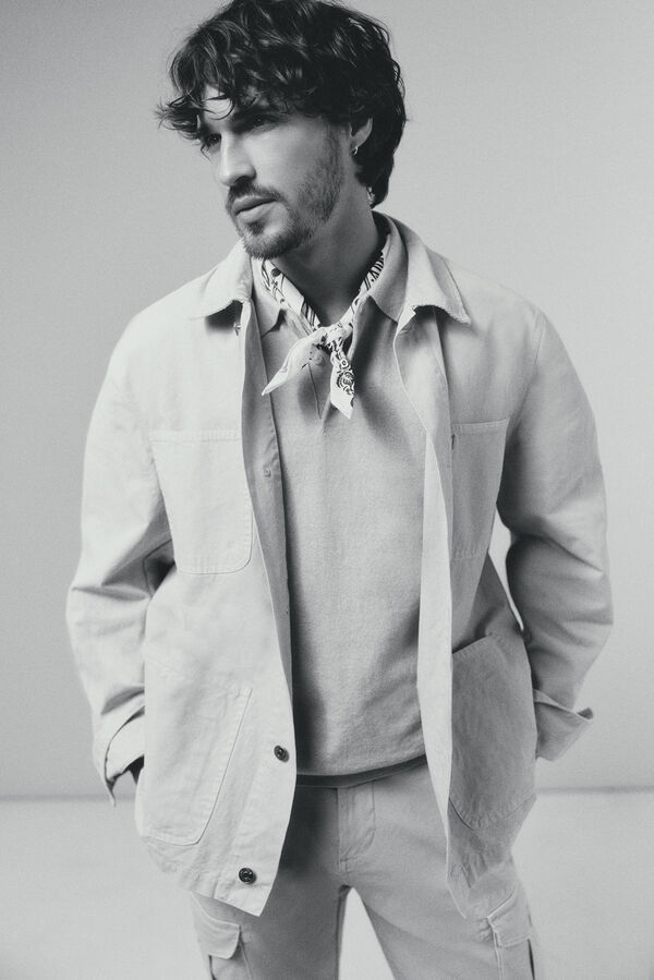 OOTO Chaqueta worker Marfil