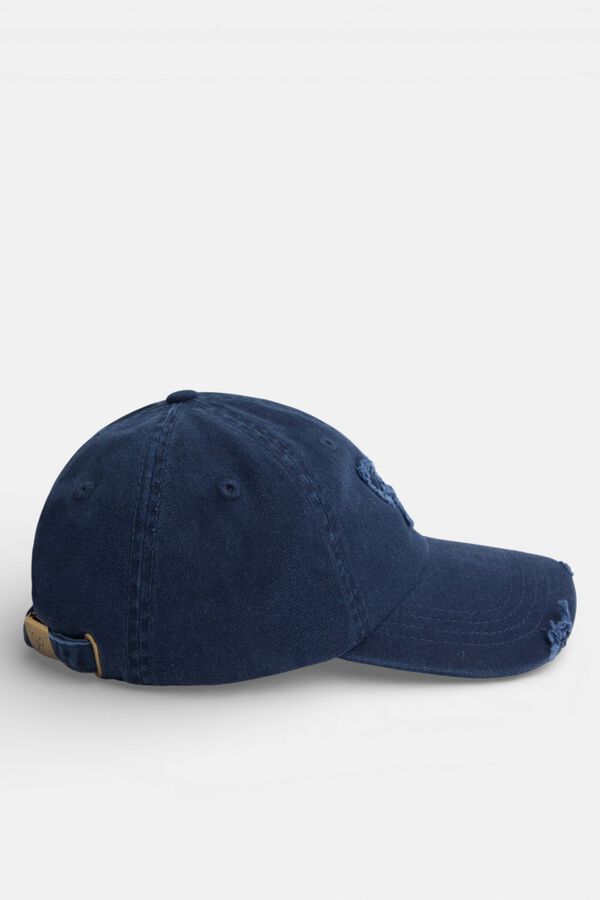 Silbon Gorra raqueta relieve Azul marino