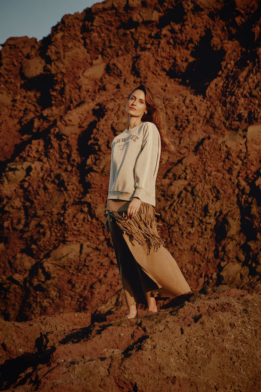 Sudadera slowlove oversize